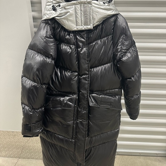 Bosideng black puffer down jacket M - Picture 1 of 7